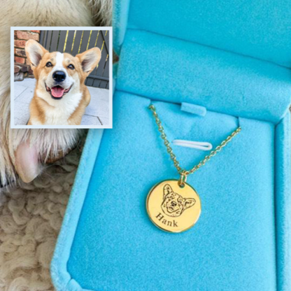 Collar con la cara de tu mascota