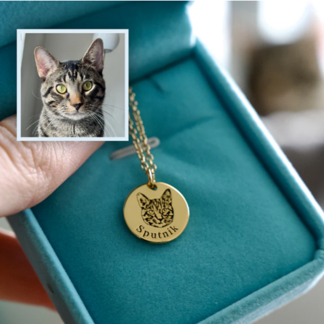 Collar con la cara de tu mascota