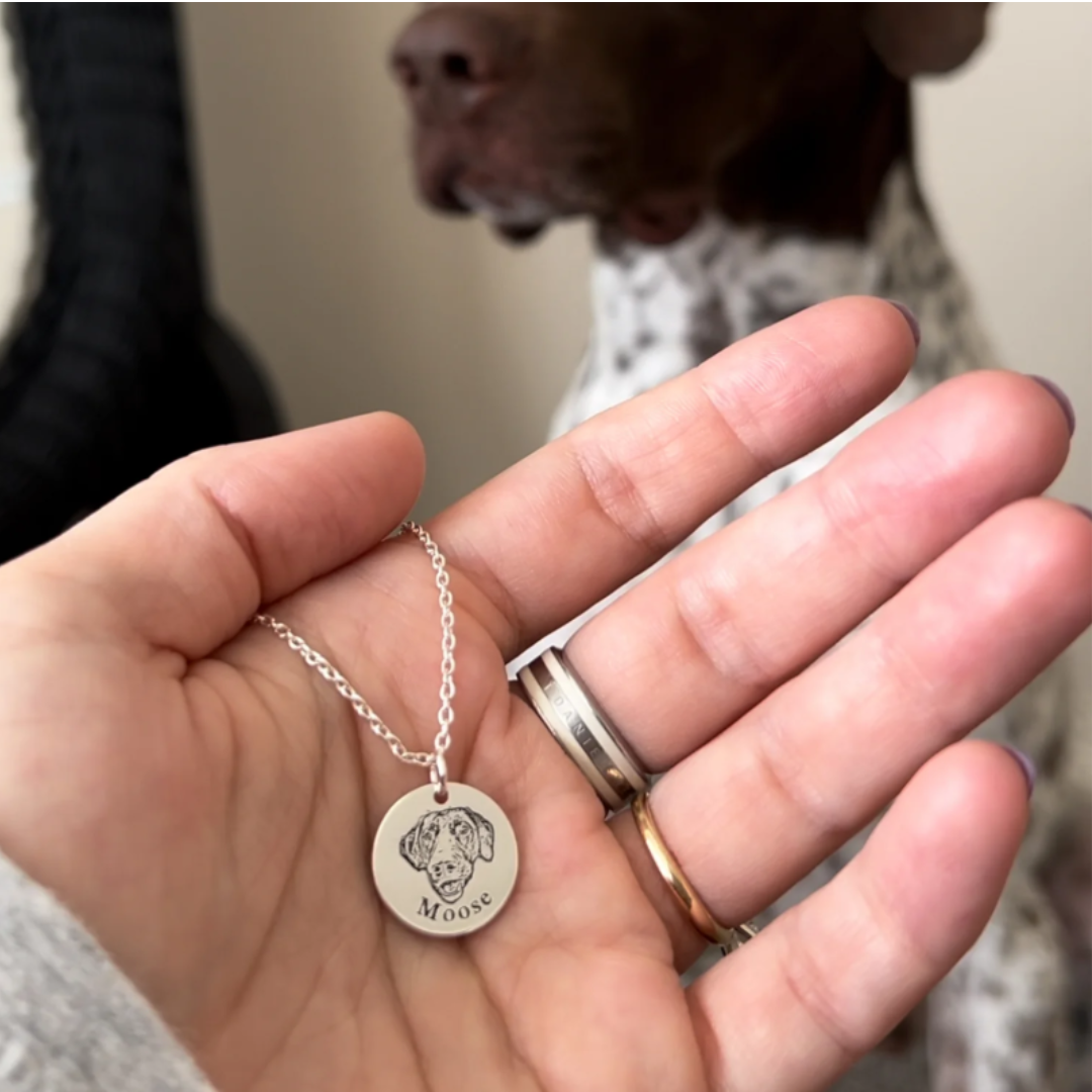 Collar con la cara de tu mascota