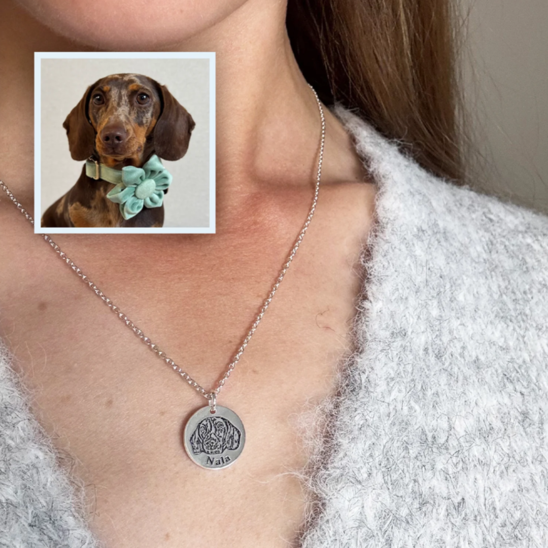 Collar con la cara de tu mascota