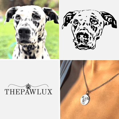 Colgante con la cara de tu mascota