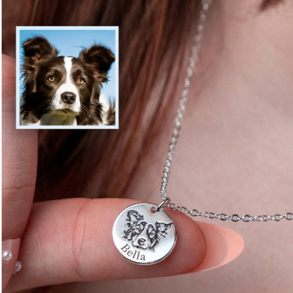 Collar con la cara de tu mascota